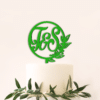 Cake Topper Nunta Initiale - imagine 3