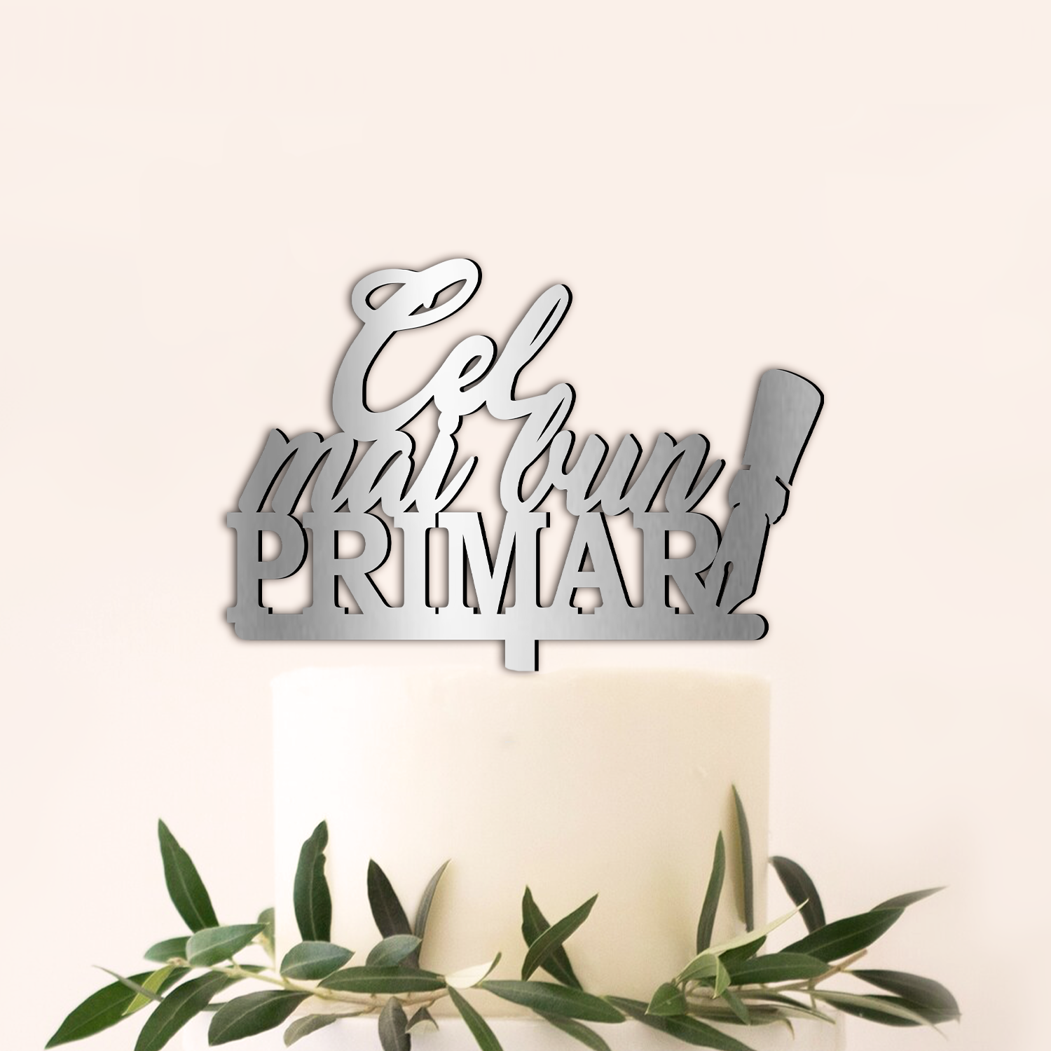 Cake Topper Cel mai bun Primar