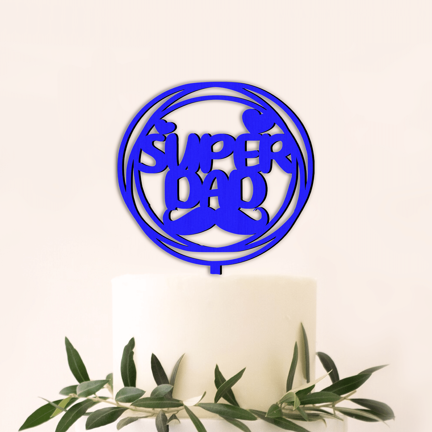 Cake Topper Super dad - imagine 3