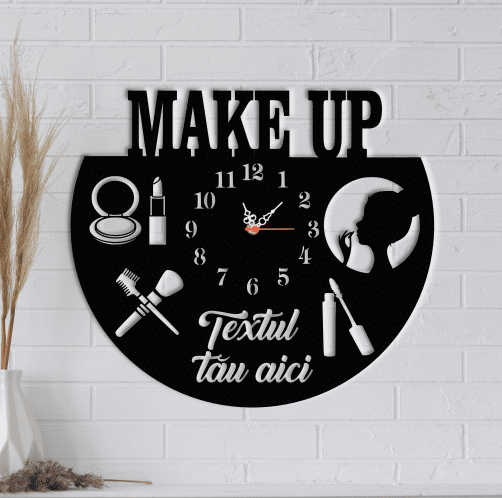 Ceas de perete personalizat, Make-Up Artist
