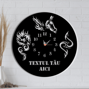 Ceas de perete personalizat, Salon Tatuaje