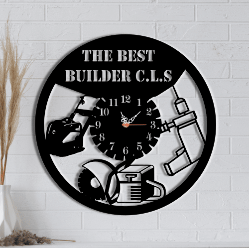 Ceas de perete personalizat, Magazin unelte si scule/ Constructii