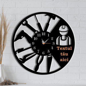 Ceas de perete personalizat, Constructii