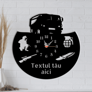 Ceas de perete personalizat, Cadre militare model 1