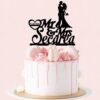 Cake Topper Nunta Mr Mrs - T001 - imagine 3
