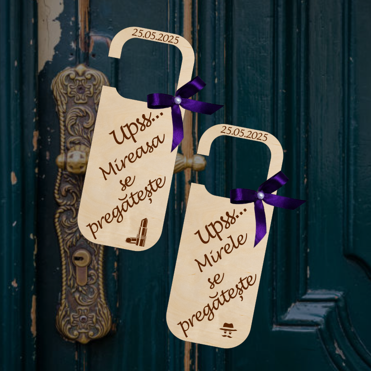 Set agatatori usa pentru nunta