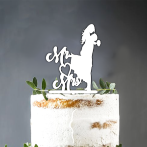 Cake Topper Nunta Miri Mr Mrs
