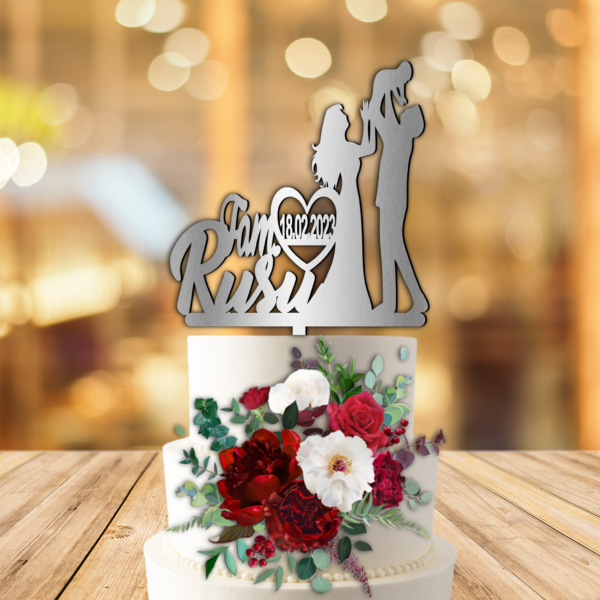 Cake Topper Nunta/Botez 2 in 1