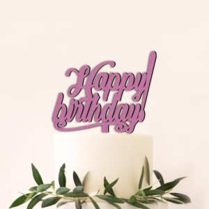 Cake Topper Happy birthday