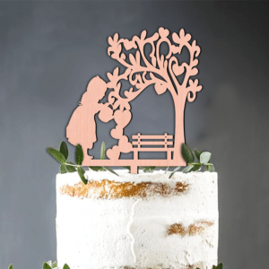 Cake Topper Copac Inimi Fetita