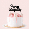 Cake Topper Happy Valentines Day - imagine 3