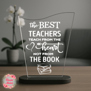 Placuta Trofeu, Cadou Personalizat Profesor/ Profesoara