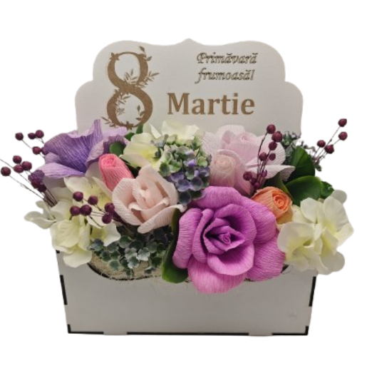 Aranjament floral 8 Martie