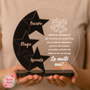 Alternative view of Placuta Trofeu, Cadou Craciun, Anul Nou