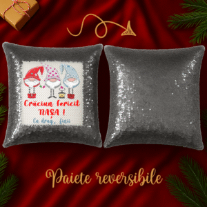 Alternative view of Perna cu paiete personalizata, Cadou Craciun M3