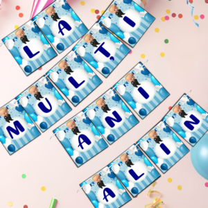 Banner personalizat Botez/Petrecere, Baby Boss