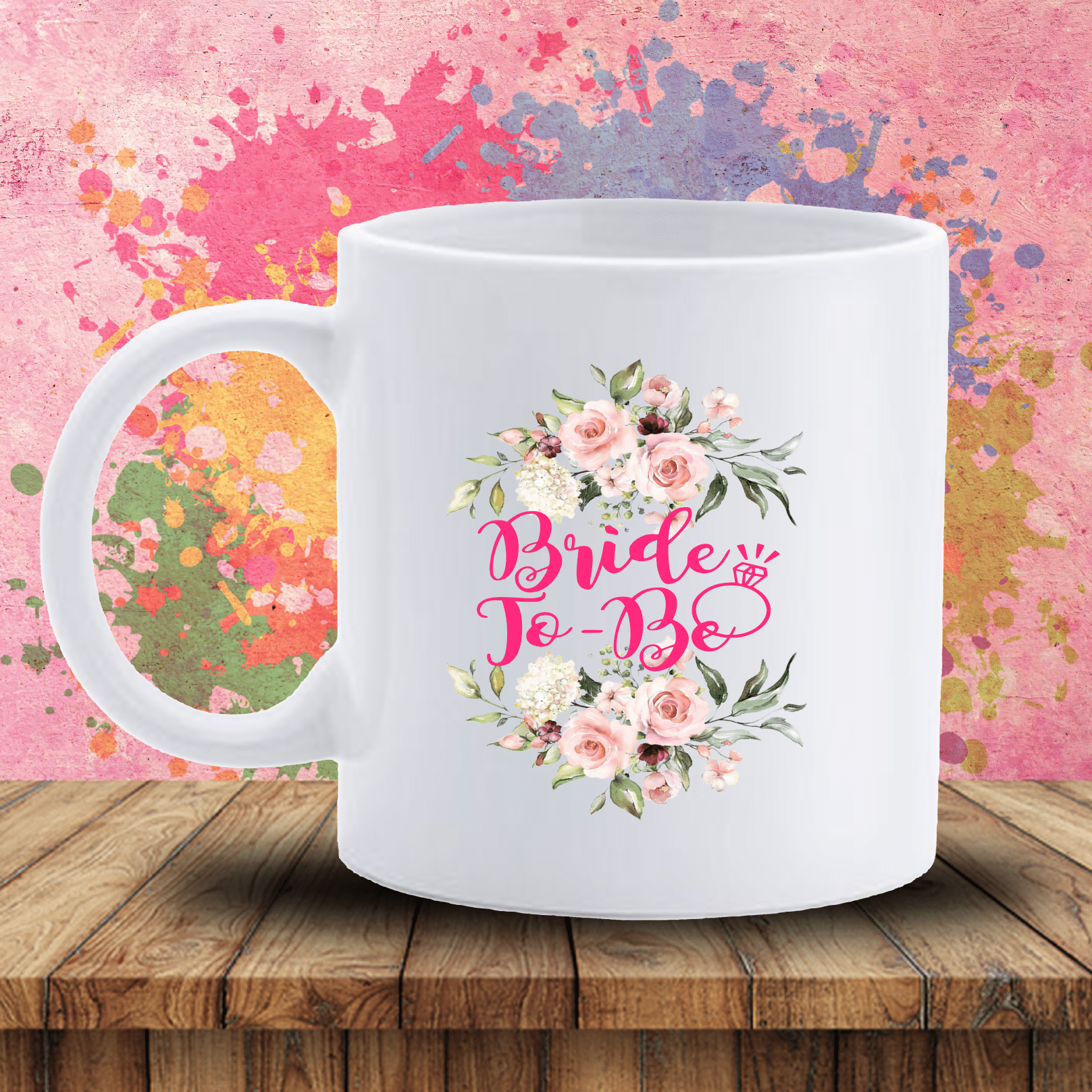 Cana personalizata Bride to Be - imagine 4
