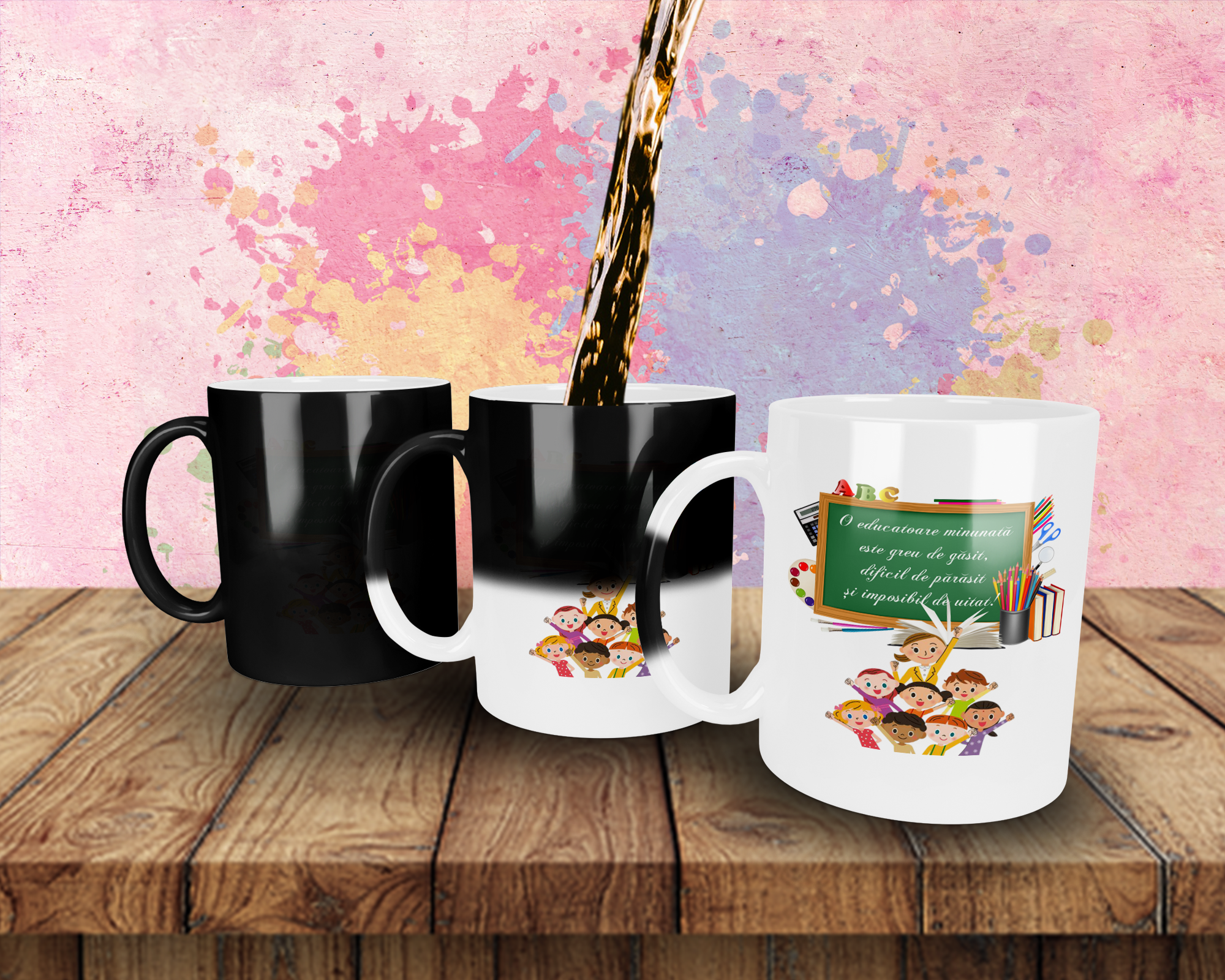 Cana personalizata, Educatoare - imagine 3