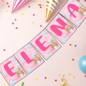 Banner personalizat Botez/Petrecere, Ingeras