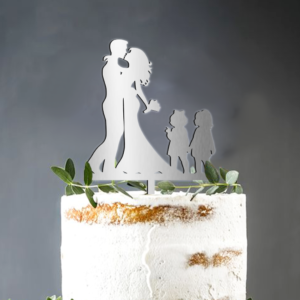 Cake Topper Nunta Miri Fetite