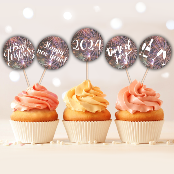 Etichete Candy Bar Happy New Year