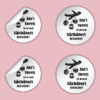Etichete personalizate Craciun, Nume Companie,  Set 100 buc, M2 - imagine 2