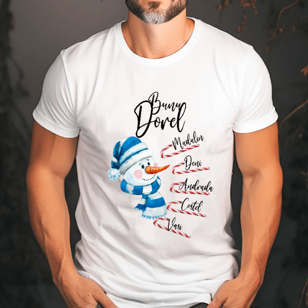 Tricou personalizat bunic Craciun - imagine 2