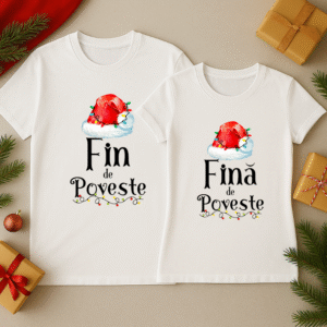 Alternative view of Set Tricouri Craciun Fini de poveste