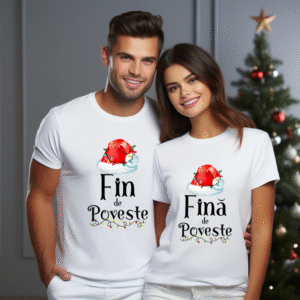 Set Tricouri Craciun Fini de poveste