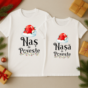 Alternative view of Set Tricouri Craciun Nasi de Poveste