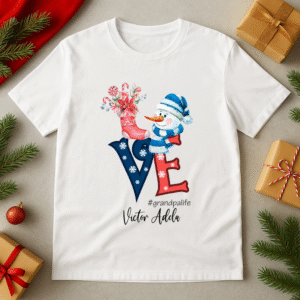 Alternative view of Tricou Personalizat Cadou Craciun Bunic