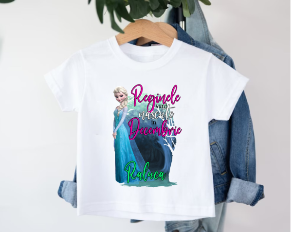 Tricou personalizat Copii, Frozen M1 - imagine 2
