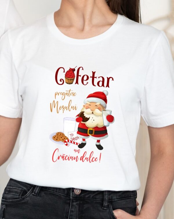 Tricou dama Craciun, Cofetar - imagine 2