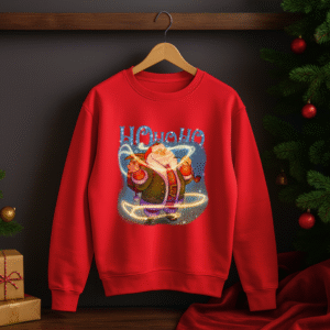 Bluza unisex Craciun, HO HO HO