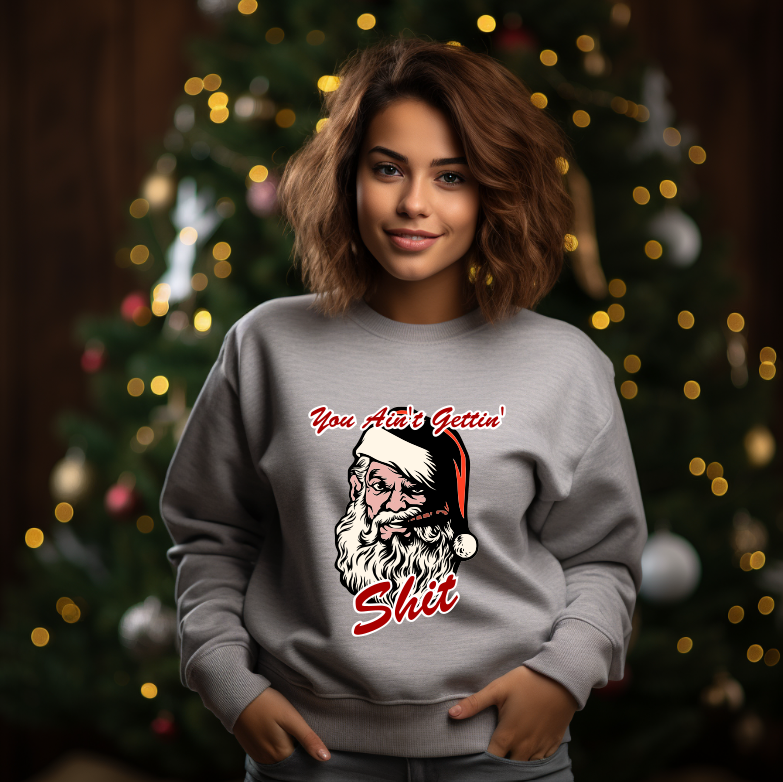 Bluza Unisex Craciun Bad Santa - imagine 3