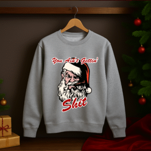 Alternative view of Bluza Unisex Craciun Bad Santa