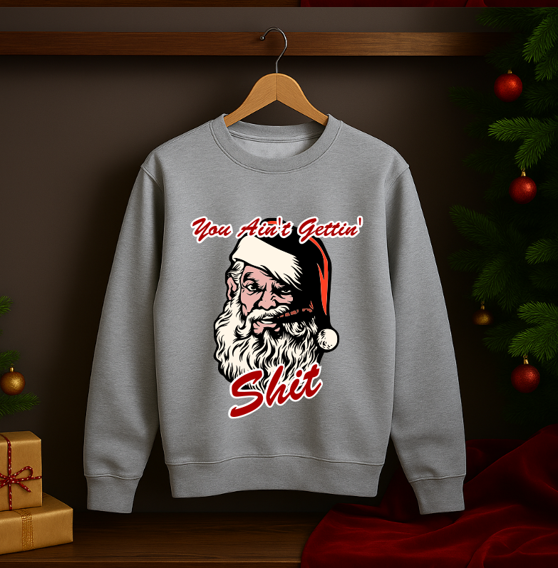 Bluza Unisex Craciun Bad Santa - imagine 2