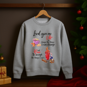 Bluza Unisex Lord give me Coffee and Wine