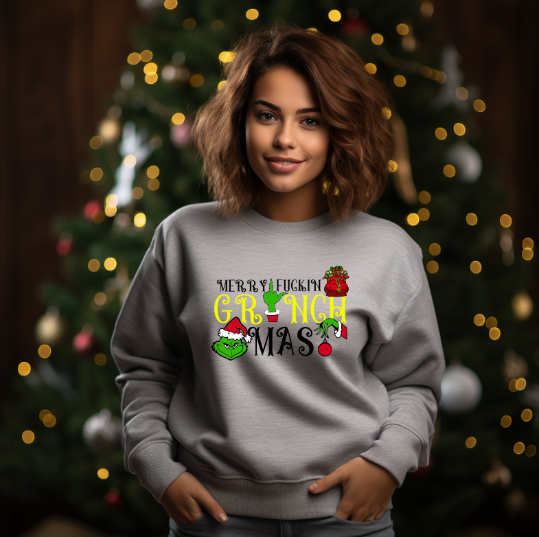 Bluza Unisex Craciun Grinch XMAS