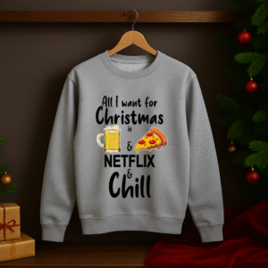 Alternative view of Bluza unisex All i want for Christmas