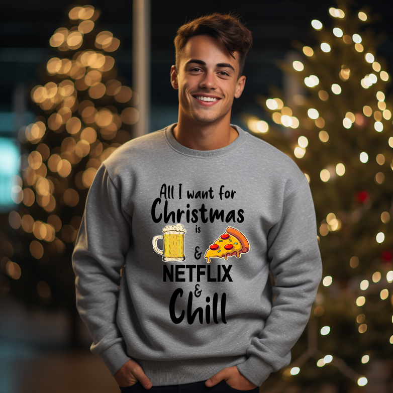 Bluza unisex All i want for Christmas