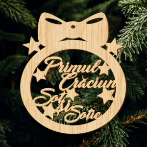 Glob Primul Craciun Sot si Sotie