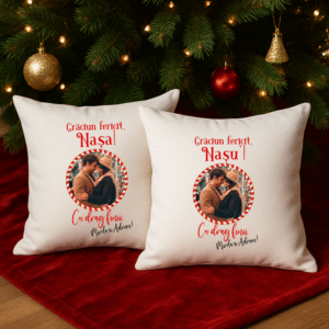 Set perne personalizate Craciun, Cadou Nasi