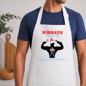 Alternative view of Sort Personalizat Craciun "Barbatii Adevarati se Antreneaza in Bucatarie"