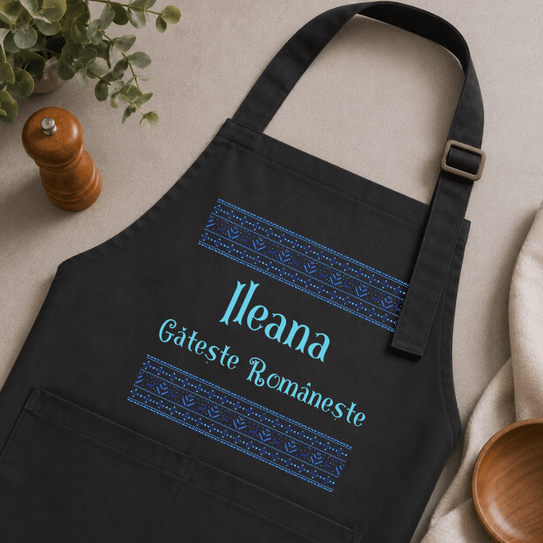 Sort Personalizat Bucatarie "Gateste Romaneste" - imagine 3