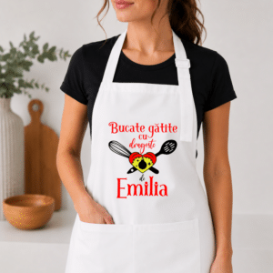 Alternative view of Sort Personalizat Craciun "Bucate gatite cu dragoste"