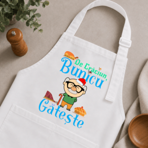 Sort Personalizat Craciun "Bunicu' Gateste"