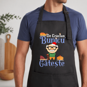 Alternative view of Sort Personalizat Craciun "Bunicu' Gateste"