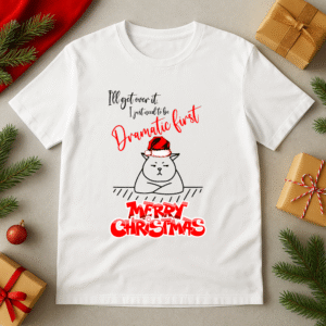 Alternative view of Tricou Unisex Craciun, Dramatic first