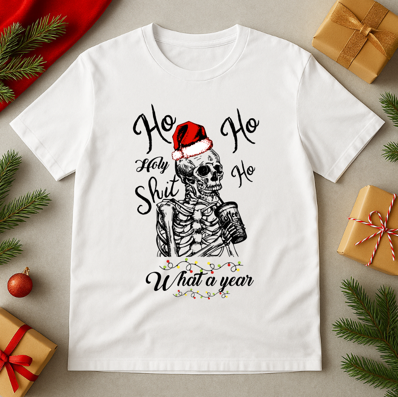 Tricou Unisex Craciun, What a year